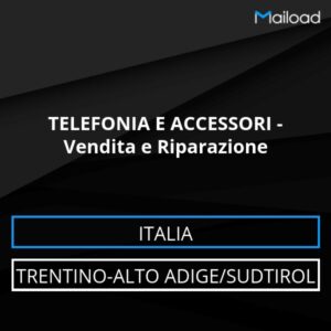 Database Email TELEFONIA E ACCESSORI – Vendita e Riparazione (Trentino-Alto Adige/Sudtirol – Italia)