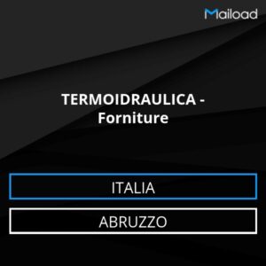 Database Email TERMOIDRAULICA – Forniture (Abruzzo – Italia)