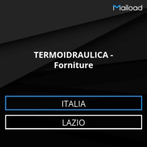 Database Email TERMOIDRAULICA – Forniture (Lazio – Italia)