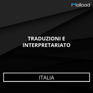 Database Email TRADUZIONI E INTERPRETARIATO (Italia)