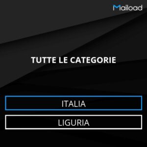 Database Email TUTTE LE CATEGORIE (Liguria – Italia)