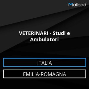 Database Email VETERINARI – Studi e Ambulatori (Emilia-Romagna – Italia)