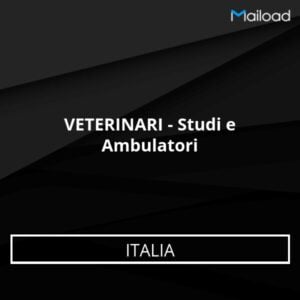Database Email VETERINARI – Studi e Ambulatori (Italia)