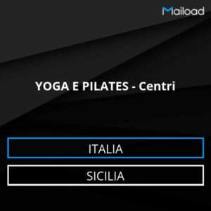 Database Email YOGA E PILATES – Centri (Sicilia – Italia)