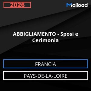 Base de datos de correo electrónico ROPA – Novios Y Ceremonia (Países del Loira – Francia)