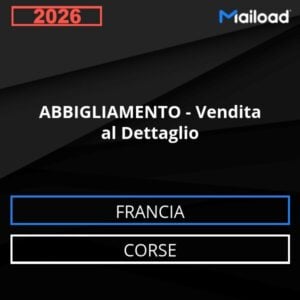 Base de datos de correo electrónico ROPA – Venta al Detalle (Córcega – Francia)