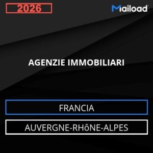 Database Email AGENZIE IMMOBILIARI (Auvergne-Rhône-Alpes – Francia)