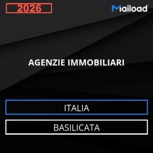 Base de datos de correo electrónico AGENZIE IMMOBILIARI ( Basilicata – Italia )