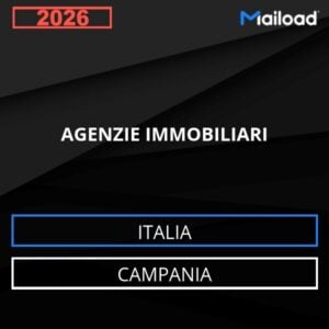 Base de datos de correo electrónico AGENZIE IMMOBILIARI ( Campania – Italia )