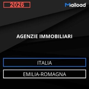Base de datos de correo electrónico AGENCIAS INMOBILIARIAS ( Emilia-Romagna - Italia)
