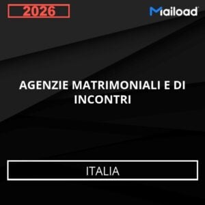 Base de Datos de Correo Electrónico AGENZIE MATRIMONIALI E DI INCONTRI (Italia)
