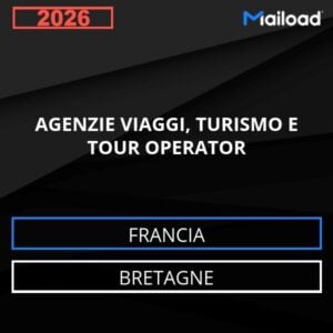 Database Email AGENZIE VIAGGI, TURISMO E TOUR OPERATOR (Bretagne – Francia)