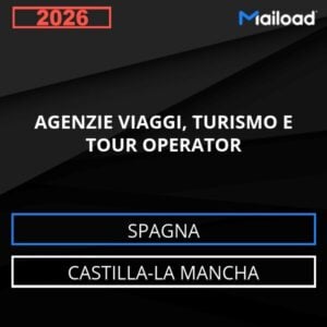 Database Email AGENZIE VIAGGI, TURISMO E TOUR OPERATOR (Castilla-La Mancha – Spagna)