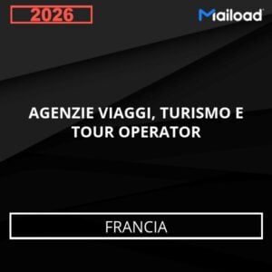 Database Email AGENZIE VIAGGI, TURISMO E TOUR OPERATOR (Francia)