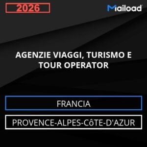 Database Email AGENZIE VIAGGI, TURISMO E TOUR OPERATOR (Provence-Alpes-Côte-d’Azur – Francia)