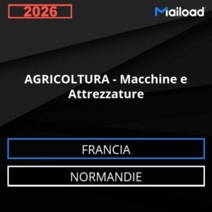 Database Email AGRICOLTURA – Macchine e Attrezzature (Normandie – Francia)