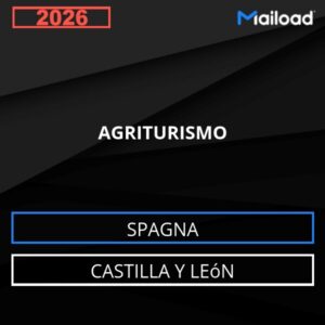 Base de datos de correo electrónico AGRITURISMO ( Castilla y León – Spagna )