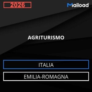 Base de datos de correo electrónico AGRITURISMO ( Emilia-Romagna - Italia)