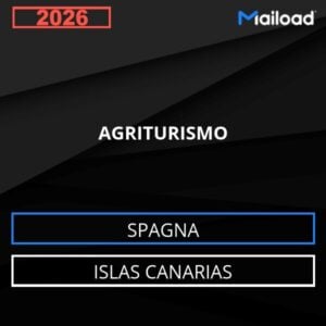 Base de datos de correo electrónico AGRITURISMO ( Islas Canarias – Spagna )