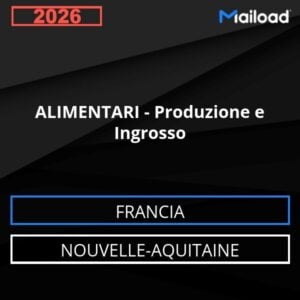 Database Email ALIMENTARI – Produzione e Ingrosso (Nouvelle-Aquitaine – Francia)