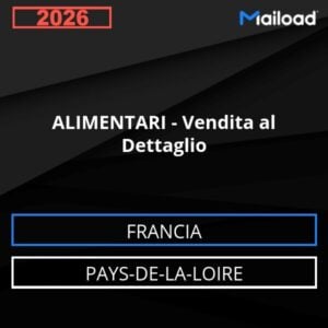 Database Email ALIMENTARI – Vendita al Dettaglio (Pays-de-la-Loire – Francia)