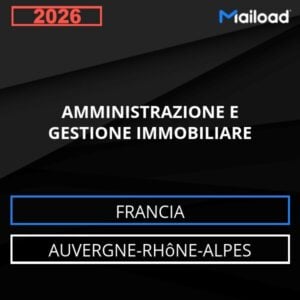 Database Email AMMINISTRAZIONE E GESTIONE IMMOBILIARE (Auvergne-Rhône-Alpes – Francia)