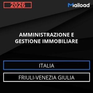 Base de datos de correo electrónico ADMINISTRACIÓN Y GESTIÓN INMOBILIARIA ( Friuli-Venezia Giulia - Italia)