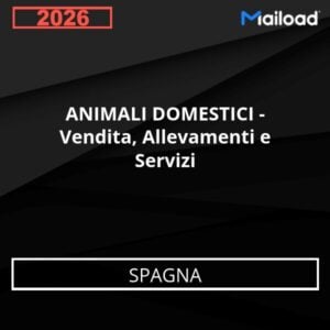 Base de Datos de Correo Electrónico ANIMALI DOMESTICI – Vendita, Allevamenti e Servizi (Spagna)