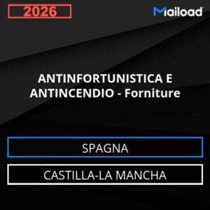 Database Email ANTINFORTUNISTICA E ANTINCENDIO – Forniture (Castilla-La Mancha – Spagna)