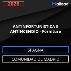 Database Email ANTINFORTUNISTICA E ANTINCENDIO – Forniture (Comunidad de Madrid – Spagna)