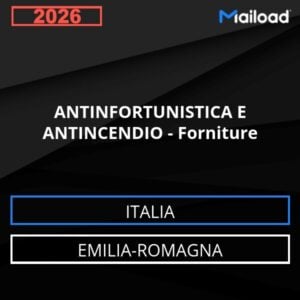 Base de datos de correo electrónico SEGURIDAD LABORAL Y CONTRA INCENDIOS – Suministros ( Emilia-Romagna - Italia)