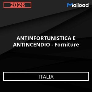 Database Email ANTINFORTUNISTICA E ANTINCENDIO – Forniture (Italia)