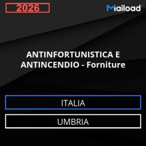 Base de datos de correo electrónico SEGURIDAD LABORAL Y CONTRA INCENDIOS – Suministros ( Umbria - Italia)