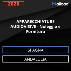 Database Email APPARECCHIATURE AUDIOVISIVE – Noleggio e Fornitura (Andalucía – Spagna)