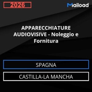 Database Email APPARECCHIATURE AUDIOVISIVE – Noleggio e Fornitura (Castilla-La Mancha – Spagna)