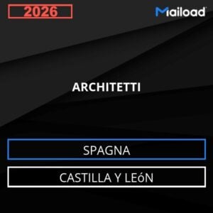 Base de datos de correo electrónico ARCHITETTI ( Castilla y León – Spagna )