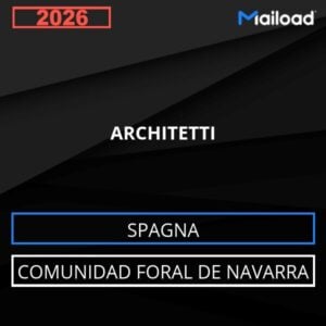 Base de datos de correo electrónico ARCHITETTI ( Comunidad Foral de Navarra – Spagna )