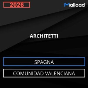 Base de datos de correo electrónico ARCHITETTI ( Comunidad Valenciana – Spagna )