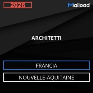 Database Email ARCHITETTI (Nouvelle-Aquitaine – Francia)