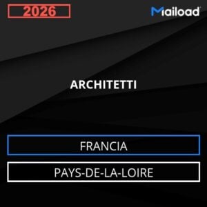 Database Email ARCHITETTI (Pays-de-la-Loire – Francia)