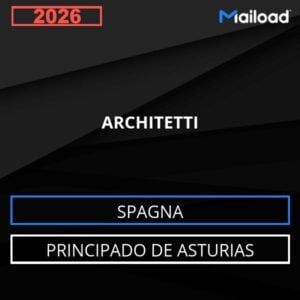 Base de datos de correo electrónico ARCHITETTI ( Principado de Asturias – Spagna )