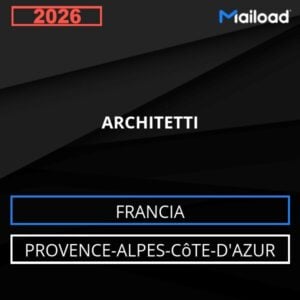 Database Email ARCHITETTI (Provence-Alpes-Côte-d’Azur – Francia)