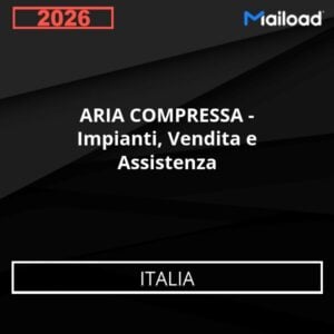 Base de Datos de Correo Electrónico ARIA COMPRESSA – Impianti, Vendita e Assistenza (Italia)
