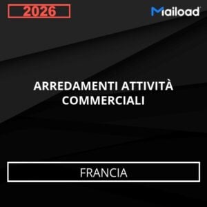 Base de Datos de Correo Electrónico ARREDAMENTI ATTIVITÀ COMMERCIALI (Francia)
