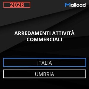 Base de datos de correo electrónico ARREDAMENTI ATTIVITÀ COMMERCIALI ( Umbria – Italia )