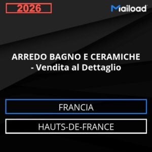 Base de datos de correo electrónico MUEBLES DE BAÑO Y CERÁMICAS – Venta al Detalle (Altos de Francia – Francia)