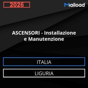 Base de datos de correo electrónico ASCENSORES – Instalación Y Mantenimiento ( Liguria - Italia)