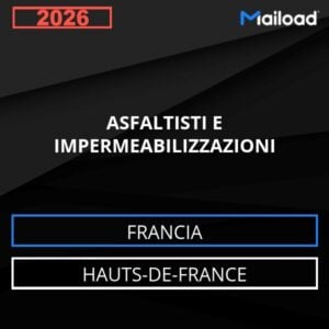 Database Email ASFALTISTI E IMPERMEABILIZZAZIONI (Hauts-de-France – Francia)