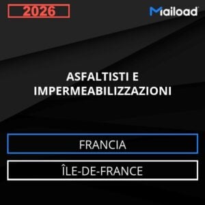 Database Email ASFALTISTI E IMPERMEABILIZZAZIONI (Île-de-France – Francia)