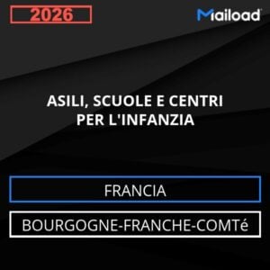 Database Email ASILI, SCUOLE E CENTRI PER L’INFANZIA (Bourgogne-Franche-Comté – Francia)